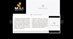 Desktop Screenshot of milisteel.com