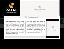 Tablet Screenshot of milisteel.com